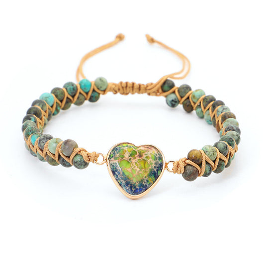 Love Stone Winding Bracelet