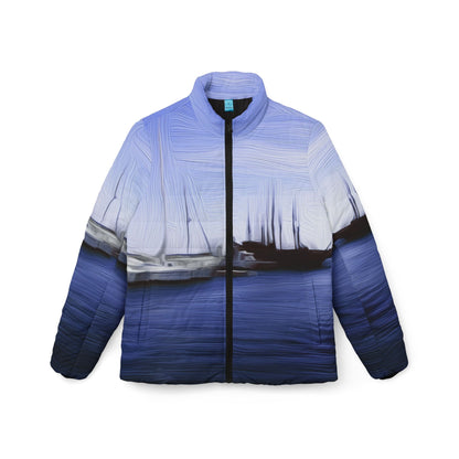 The Sleeping Yachts (at Afternoon) - Womens Puffer Jacket