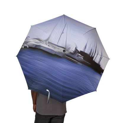 The Sleeping Yachts (at Afternoon) - Windproof Umbrella