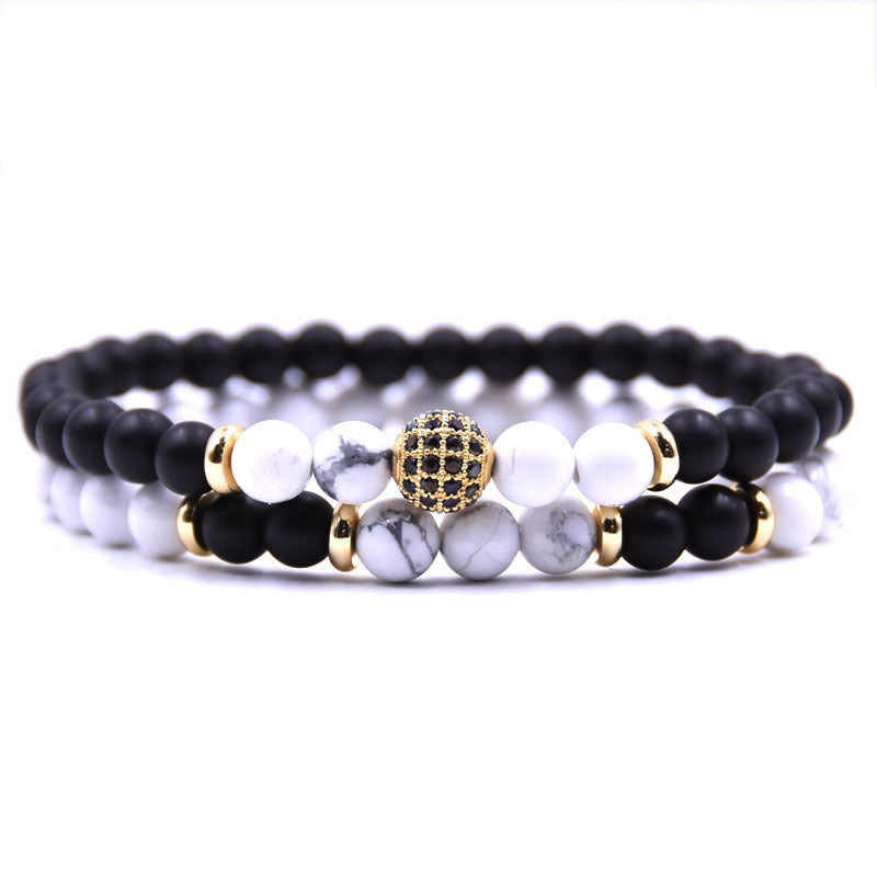 Natural Stone Bracelet Set