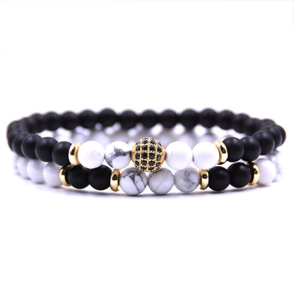 Natural Stone Bracelet Set