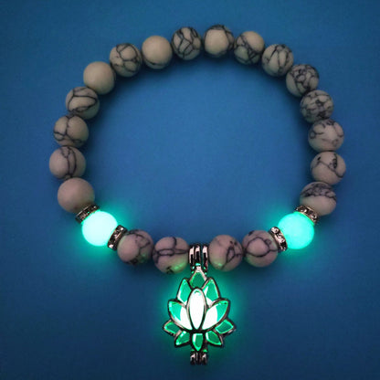 Energy Luminous Lotus Flower Bracelet