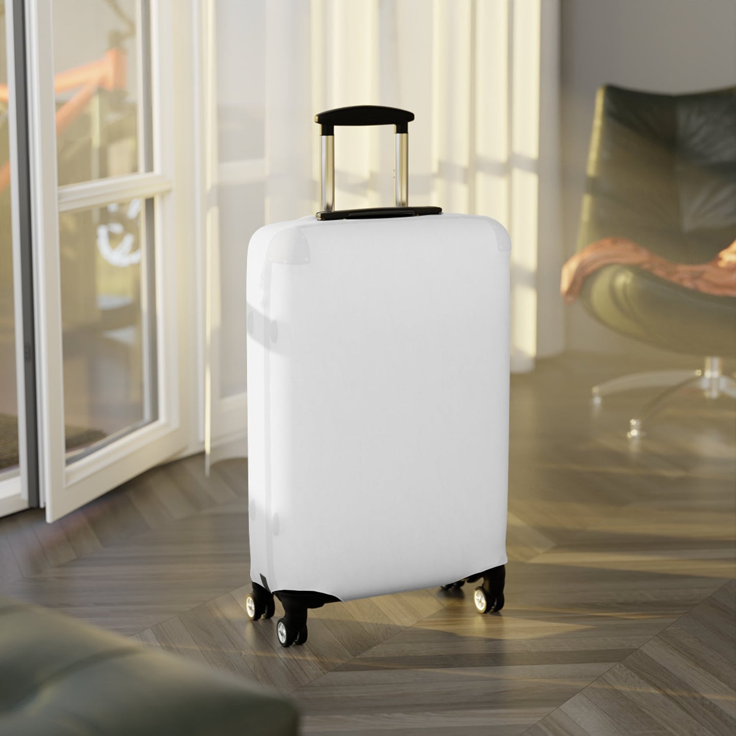 iSAW White Protective Suitcase Cover