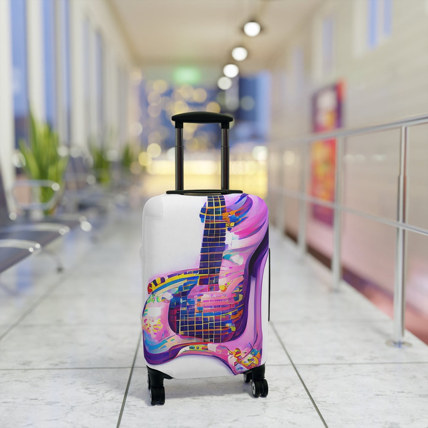 Hippie Guitar - Protective Suitcase Cover