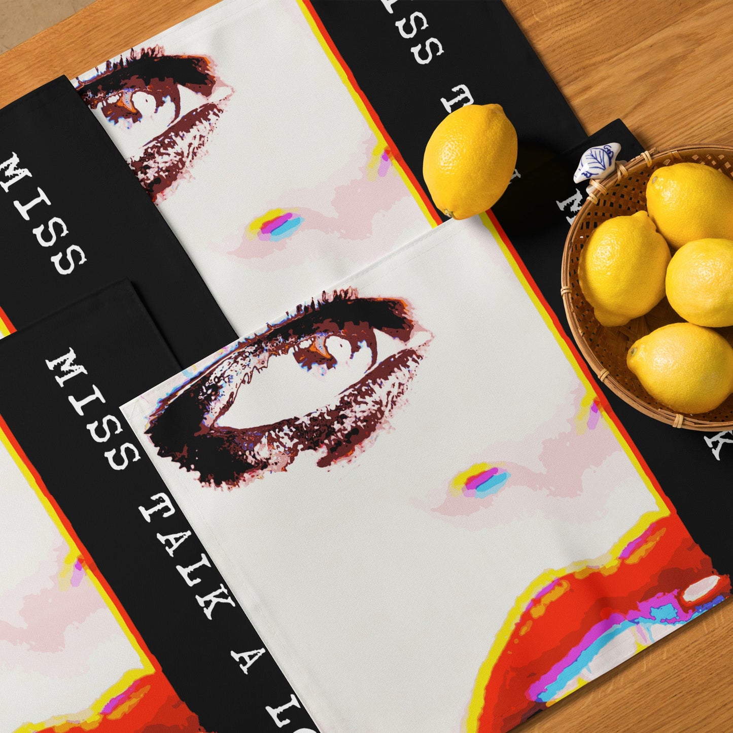 Miss Talk A Lot - Placemat Set