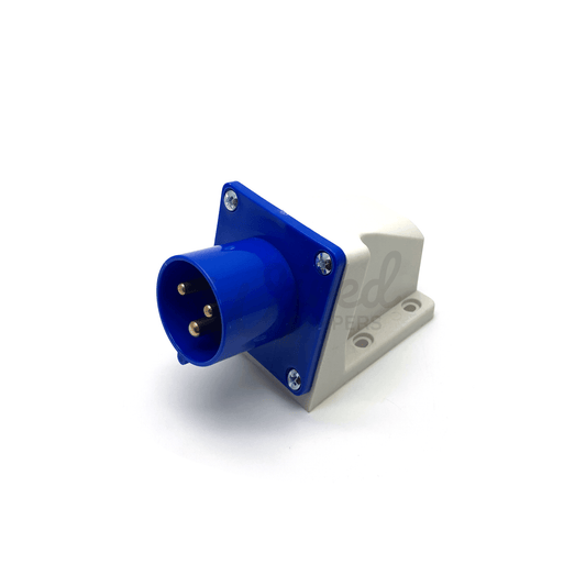 16A 2P+E 220V-240V Surface Mount Hook Up Point IP44