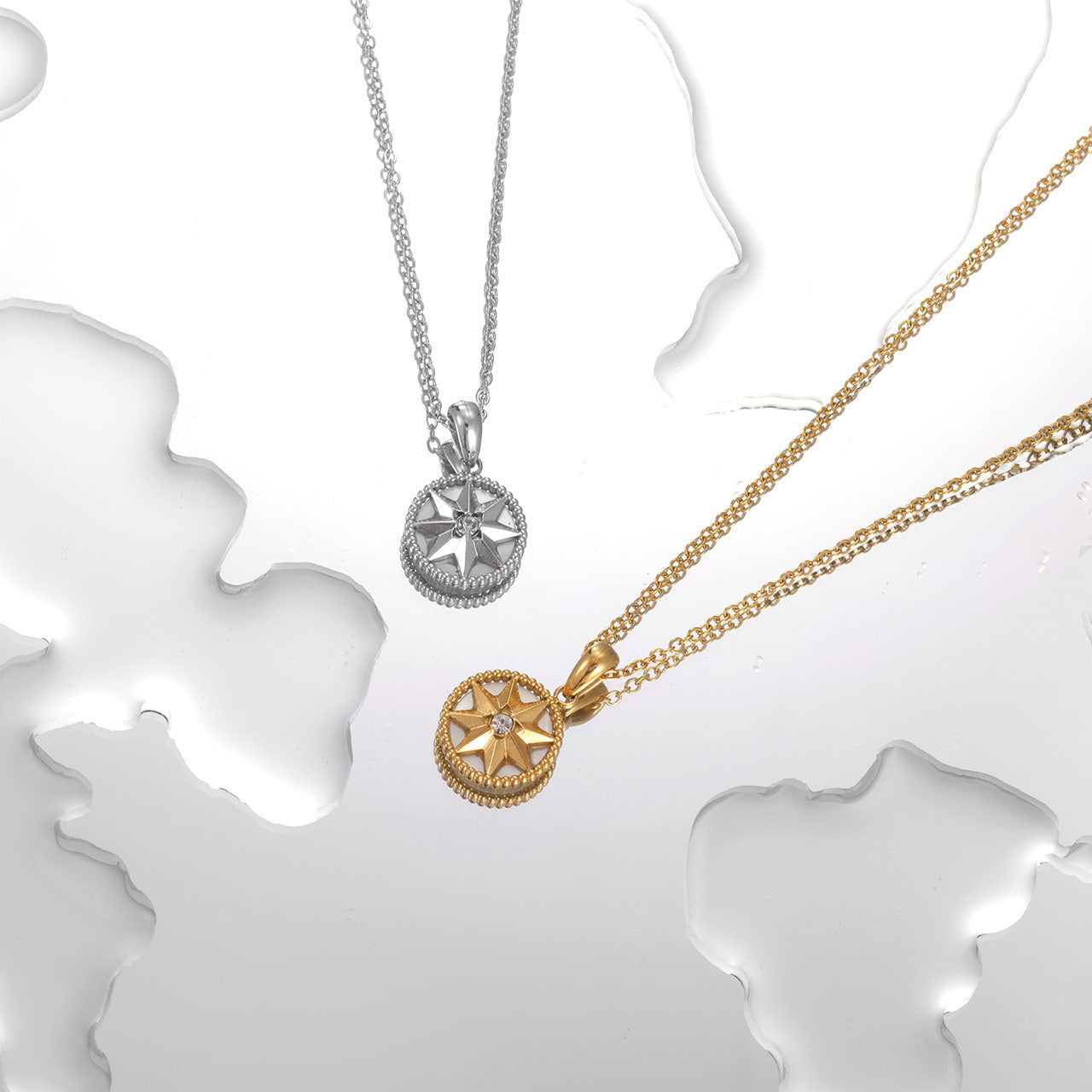 Lucky Compass Necklaces