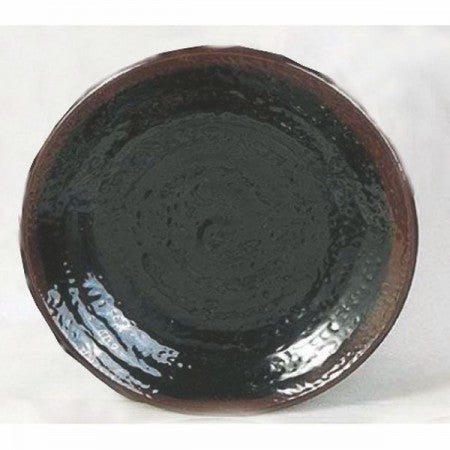 Tenmoku Melamine Plate 10 1/2" / 265mm - Dozen