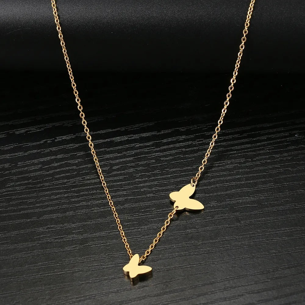 Butterfly Pendant Necklace