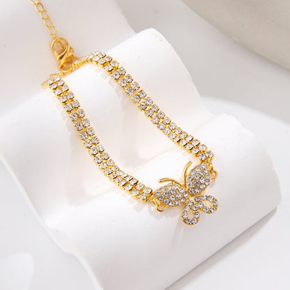 Butterfly Anklet for Women