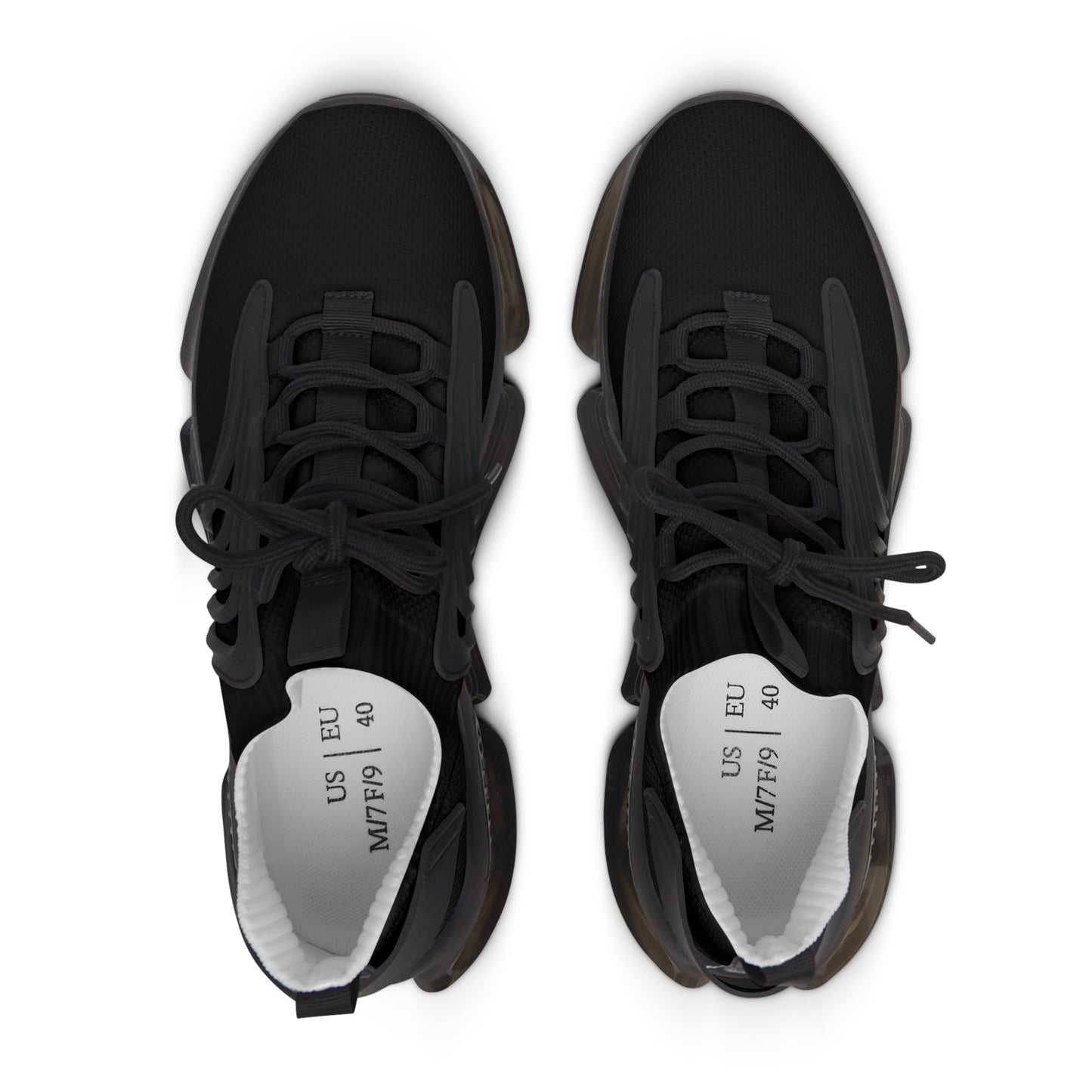 iSAW Womens Black Street Sneakers