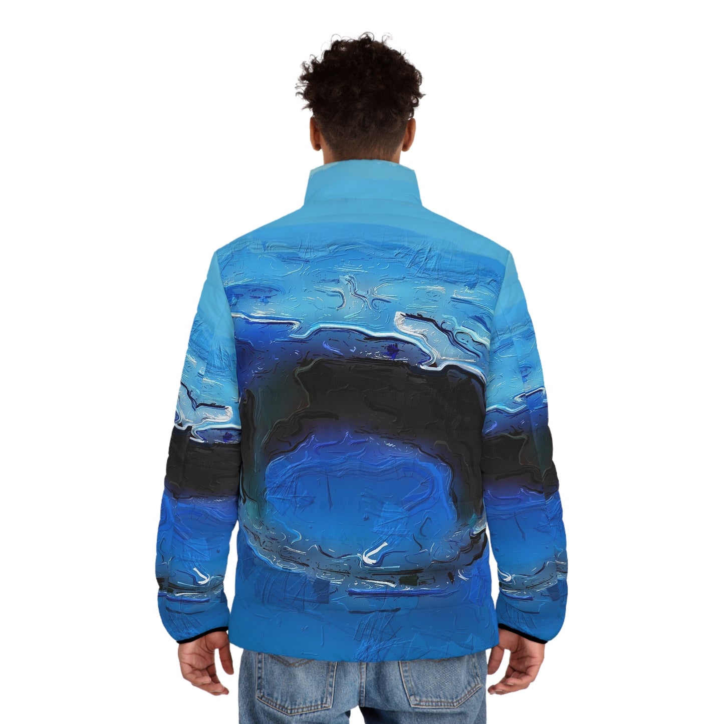 A Drop In The Ocean - Mens Puffer Jacket