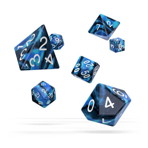 Oakie Doakie Dice - RPG Set 7 Pack Gemidice - Twilight Stone