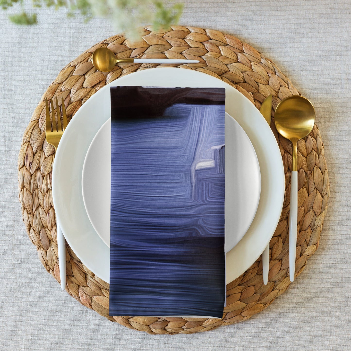 The Sleeping Yachts (at Afternoon) - Cloth Napkin Set