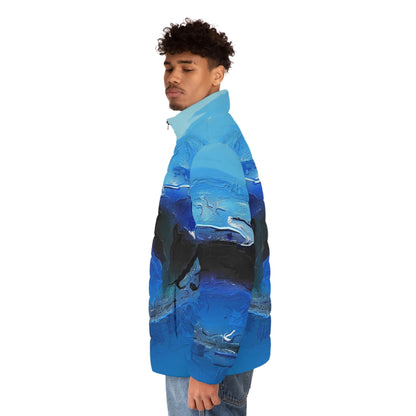 A Drop In The Ocean - Mens Puffer Jacket