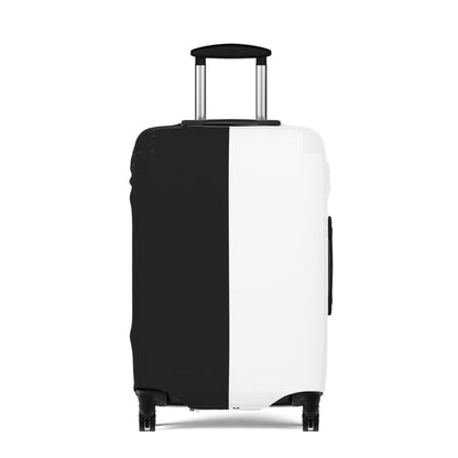 Half Black Half White – Protective Suitcase Cover