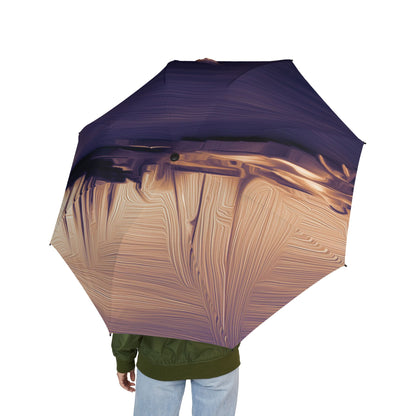 The Sleeping Yachts (at Sunset) - Windproof Umbrella