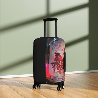 Half Black Half Báijiǔ – Protective Suitcase Cover