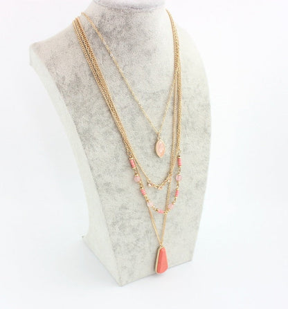Four-Layer Hippie Necklace