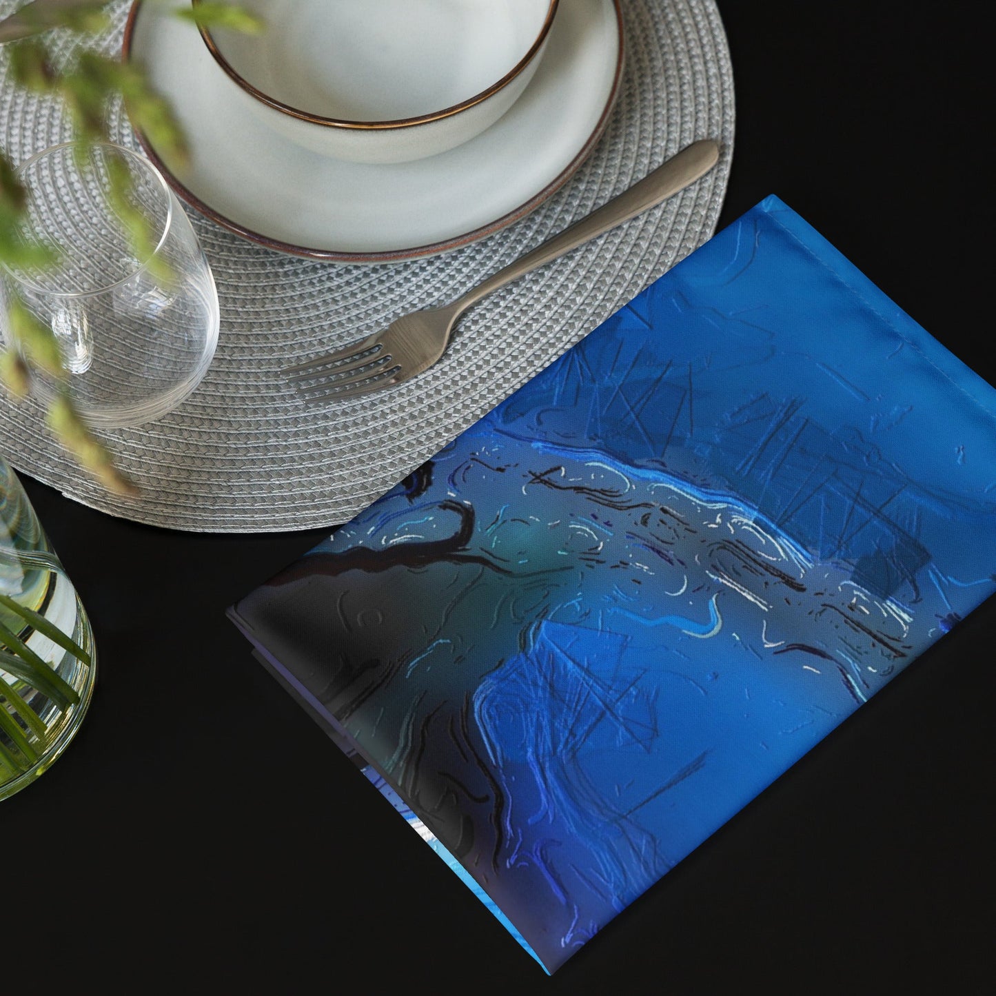 A Drop In The Ocean - Cloth Napkin Set