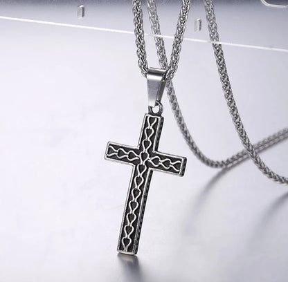 Vintage Cross Chain Necklace