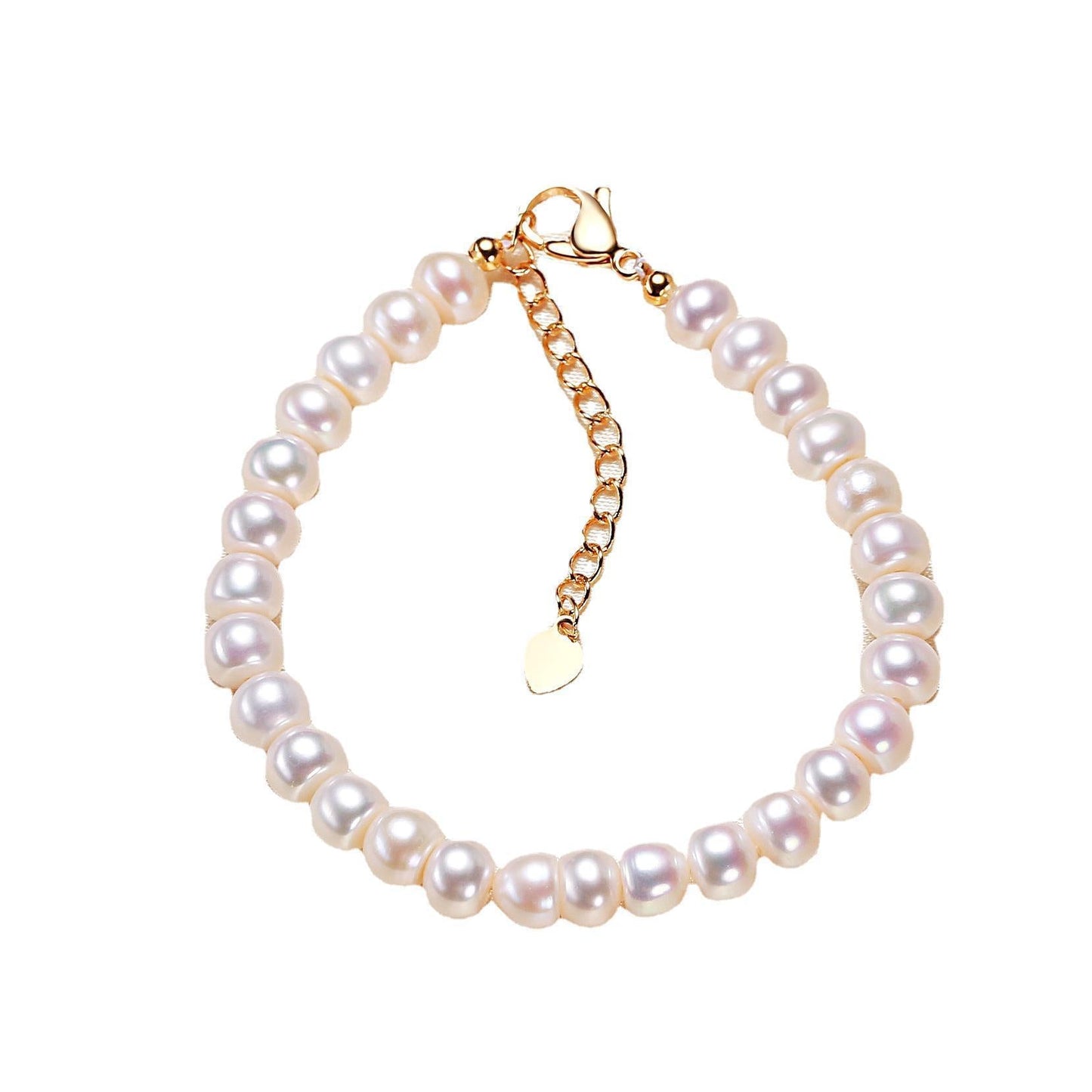 Pearl Plain White Bracelet