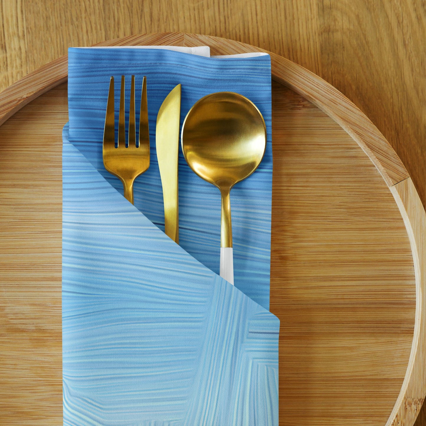 The Sleeping Yachts (at Morning) - Cloth Napkin Set