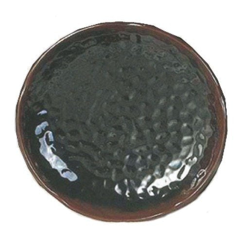 Tenmoku Lotus Shaped Melamine Plate 16" / 405mm- Dozen