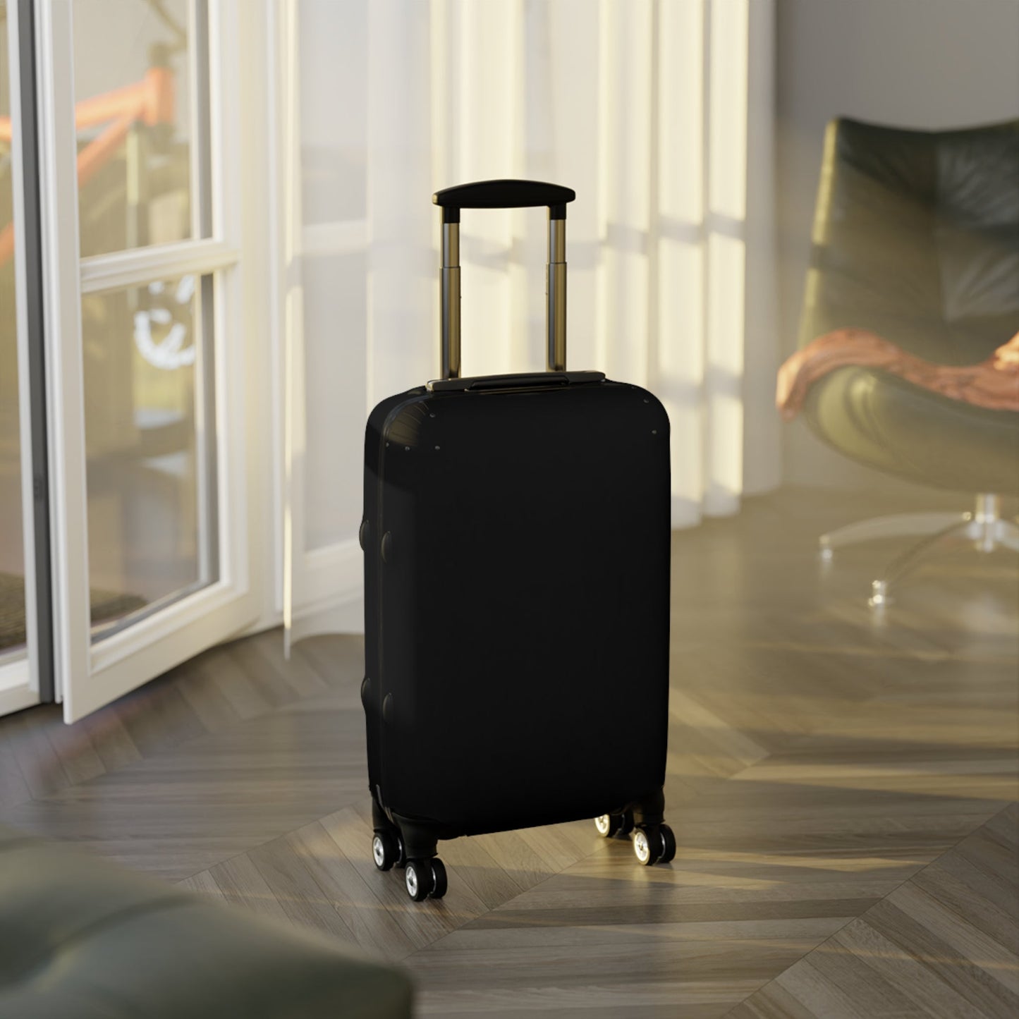 iSAW Black Protective Suitcase Cover