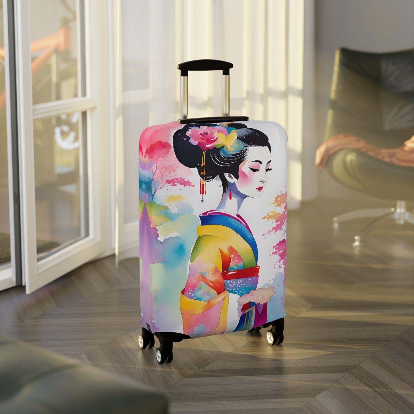 Geisha Girl – Protective Suitcase Cover