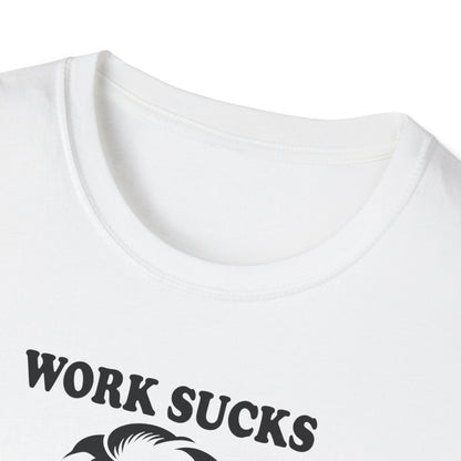 Karl Marx "Work Sucks, I Know" T-Shirt