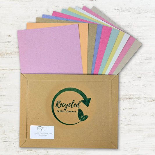 Pastel Assorted Sugar Paper Sample Pack