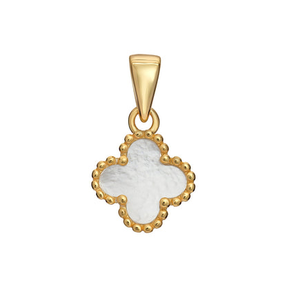 Mother Of Pearl Clover Jewellery Set