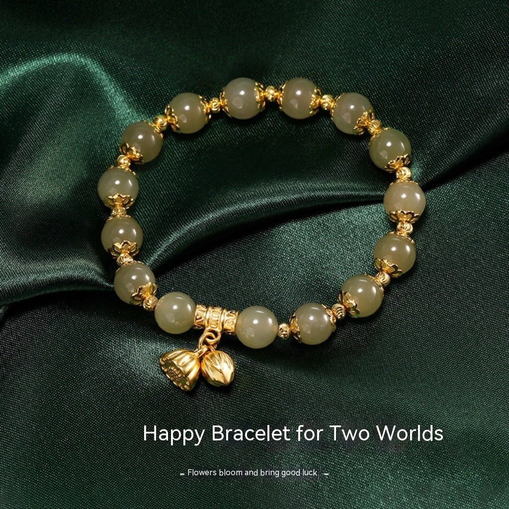 Retro Lotus Style Bracelet