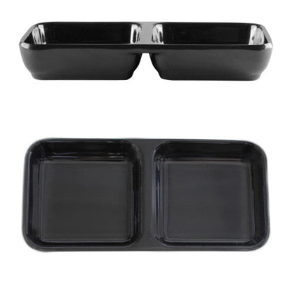 Classic Melamine Rectangular Sauce Dish -12/case