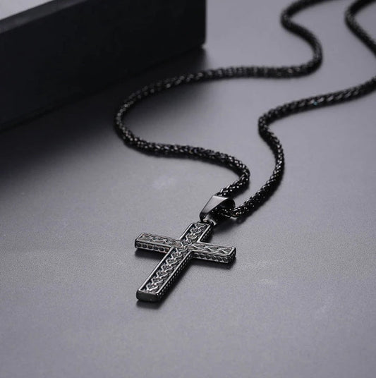 Vintage Cross Chain Necklace