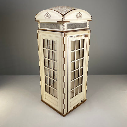 Telephone Box Lamp - Flatpack Model Kit