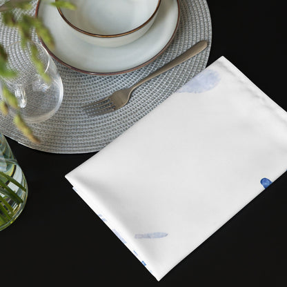 Watercolour Blue Splash - Cloth Napkin Set