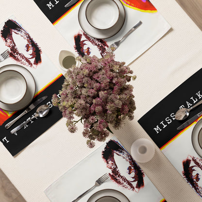 Miss Talk A Lot - Placemat Set