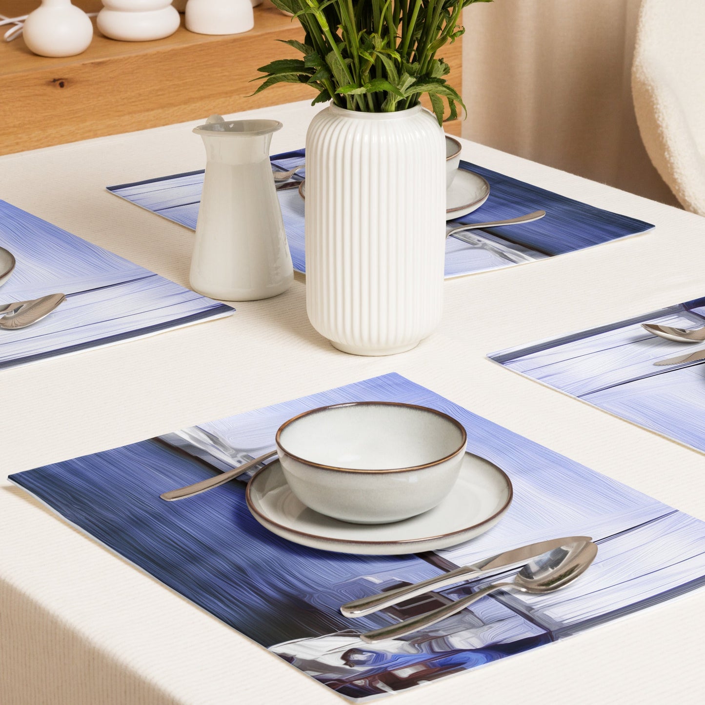 The Sleeping Yachts (at Afternoon) - Placemat Set