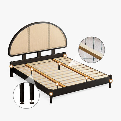 Heather King Size / Super King Size Bed, Rattan