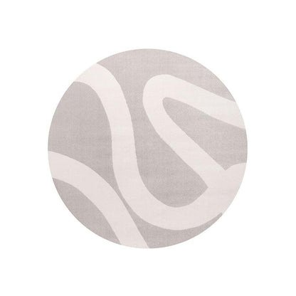 Tazim Round Wool Rug, Three Styles Available