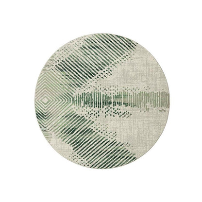 Vaserely Round Wool Rug, Various Shapes Available