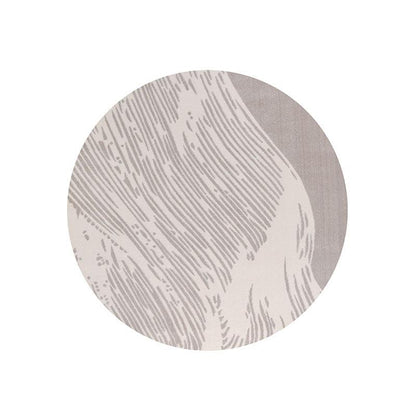 Tazim Round Wool Rug, Three Styles Available