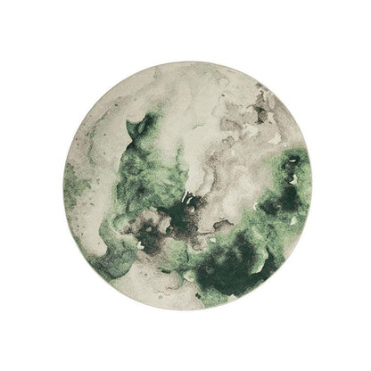 Vaserely Round Wool Rug, Various Shapes Available