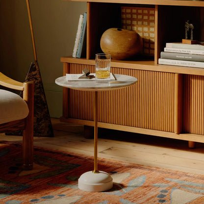 Cameron Side Table, Marble