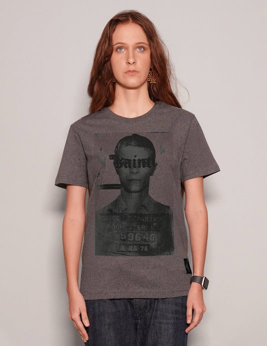 'Saint' T-Shirt in Grey