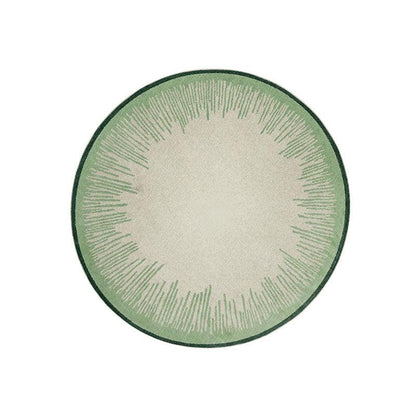 Vaserely Round Wool Rug, Various Shapes Available
