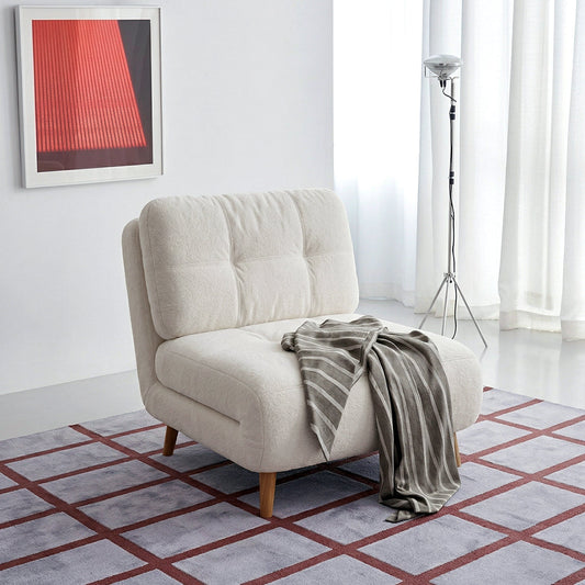 Evans Single Seater, Two Seater Sofa Bed, Velvet