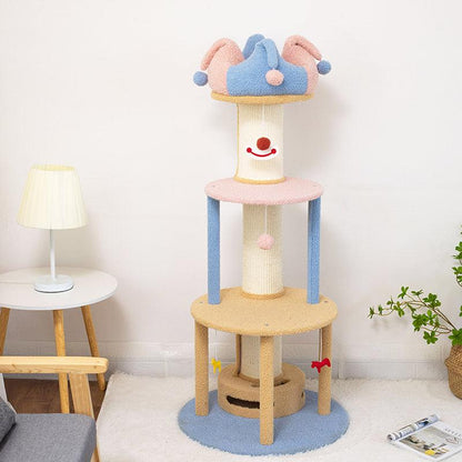 Lori Cat Climber, Cat Tree, Coral Fleece